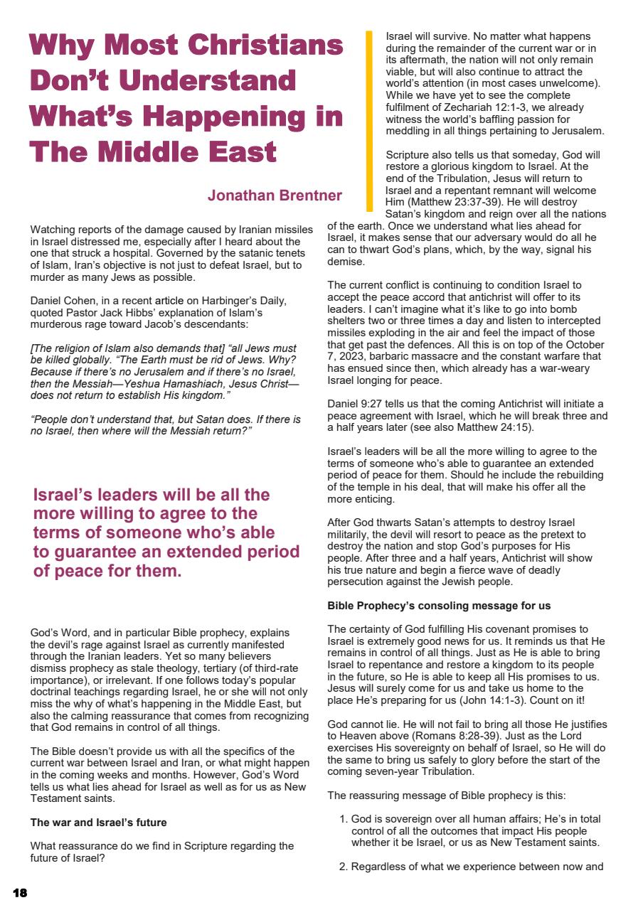 Prophetic Witness Preview Pages