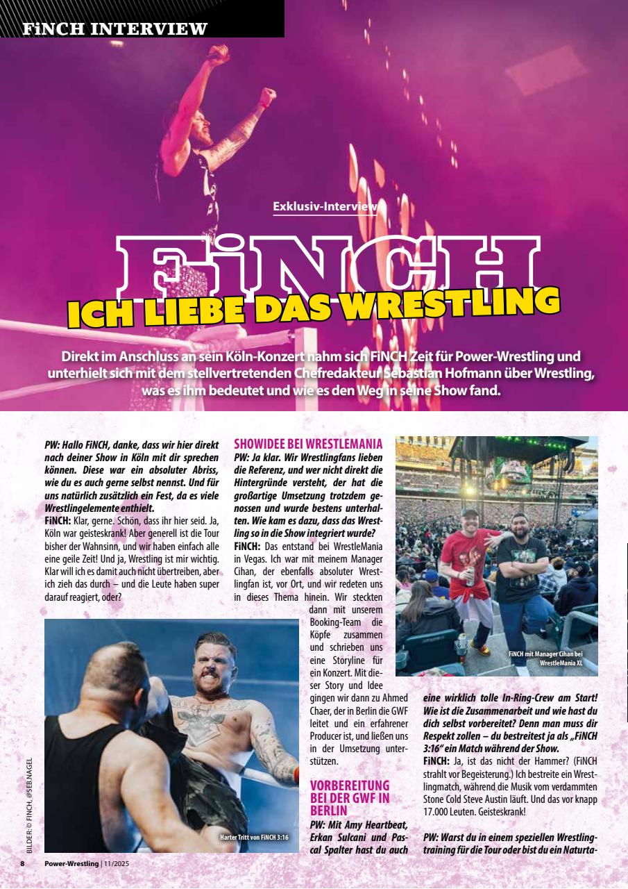 Power-Wrestling Preview Pages