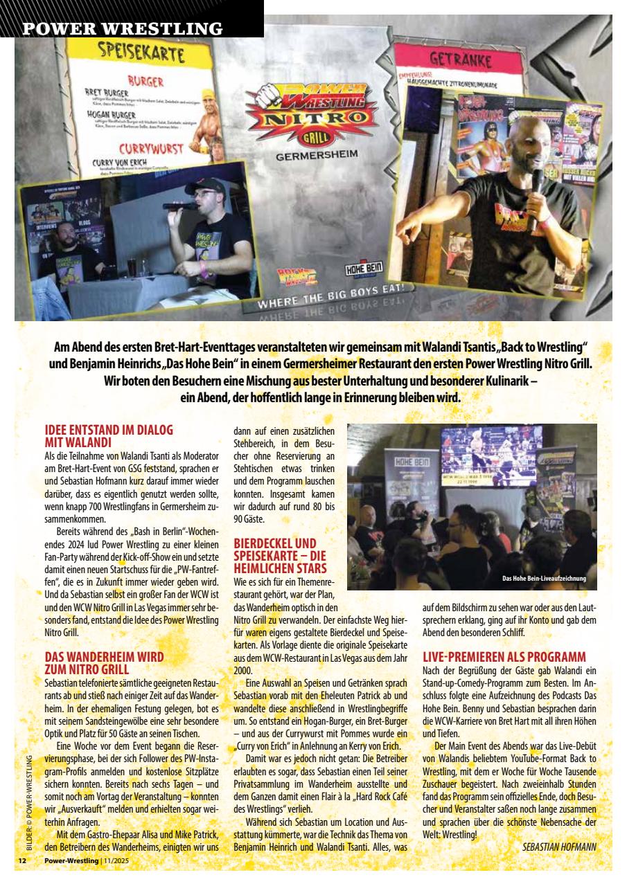 Power-Wrestling Preview Pages