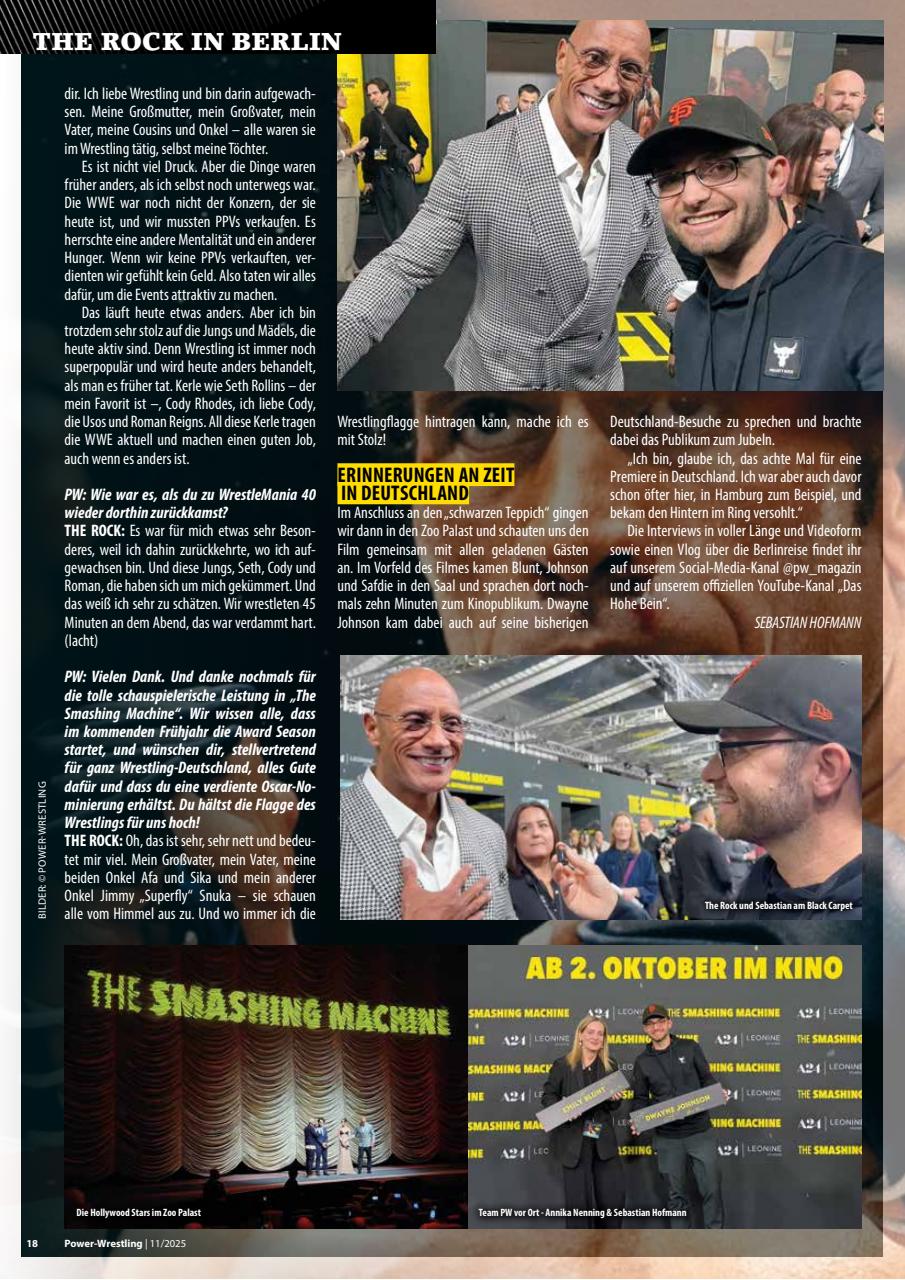 Power-Wrestling Preview Pages