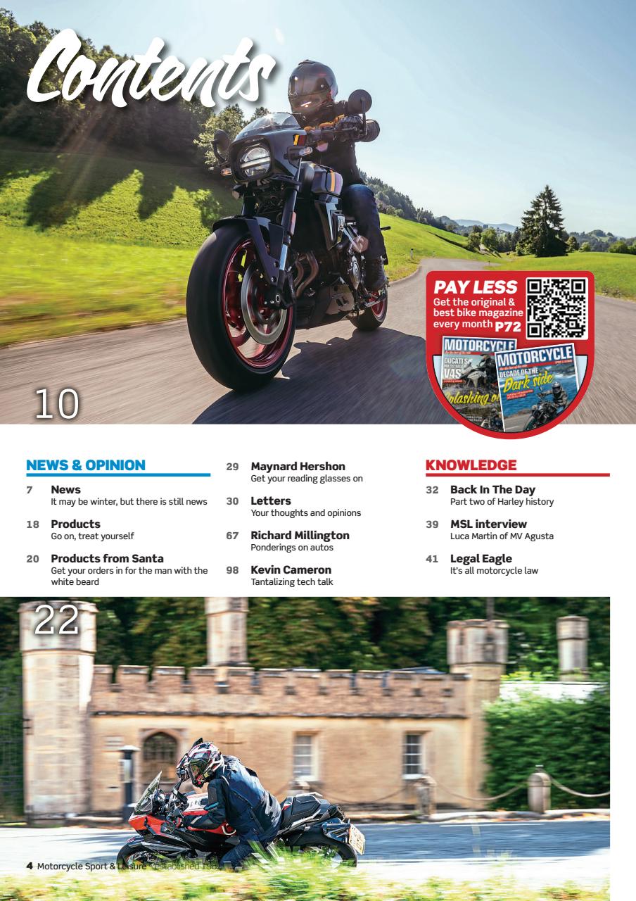 Motorcycle Sport & Leisure Preview Pages