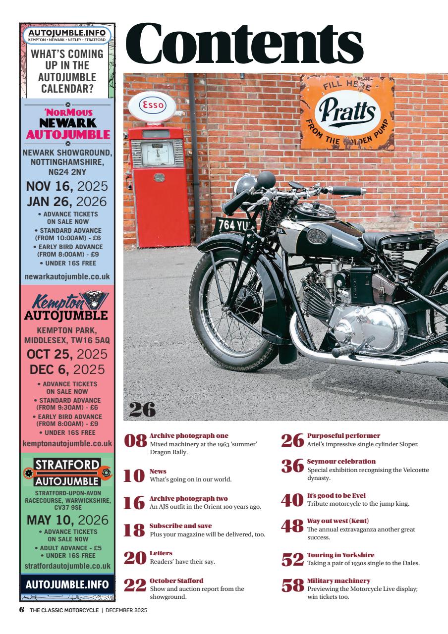 The Classic MotorCycle Preview Pages