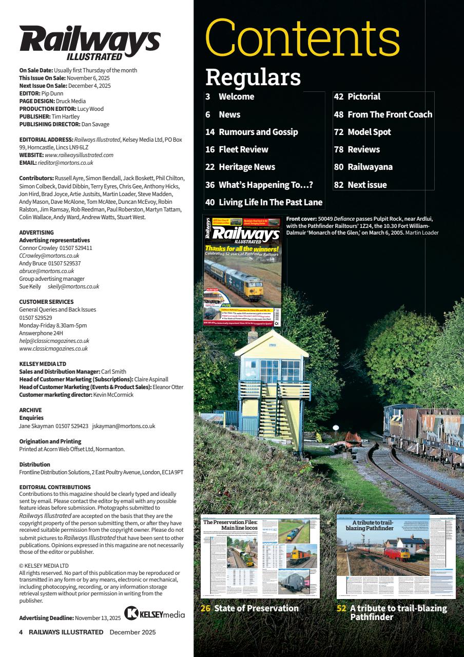 Railways Illustrated Preview Pages