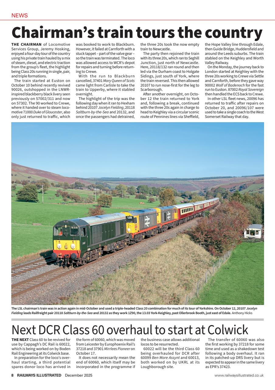 Railways Illustrated Preview Pages