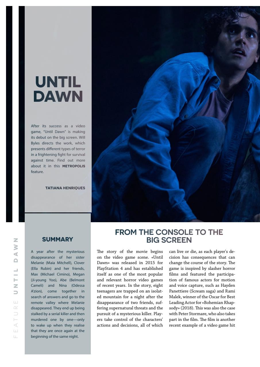 METROPOLIS Preview Pages