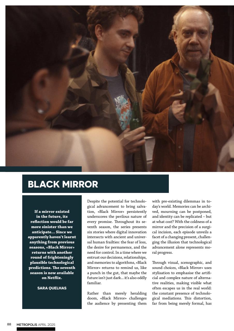 METROPOLIS Preview Pages