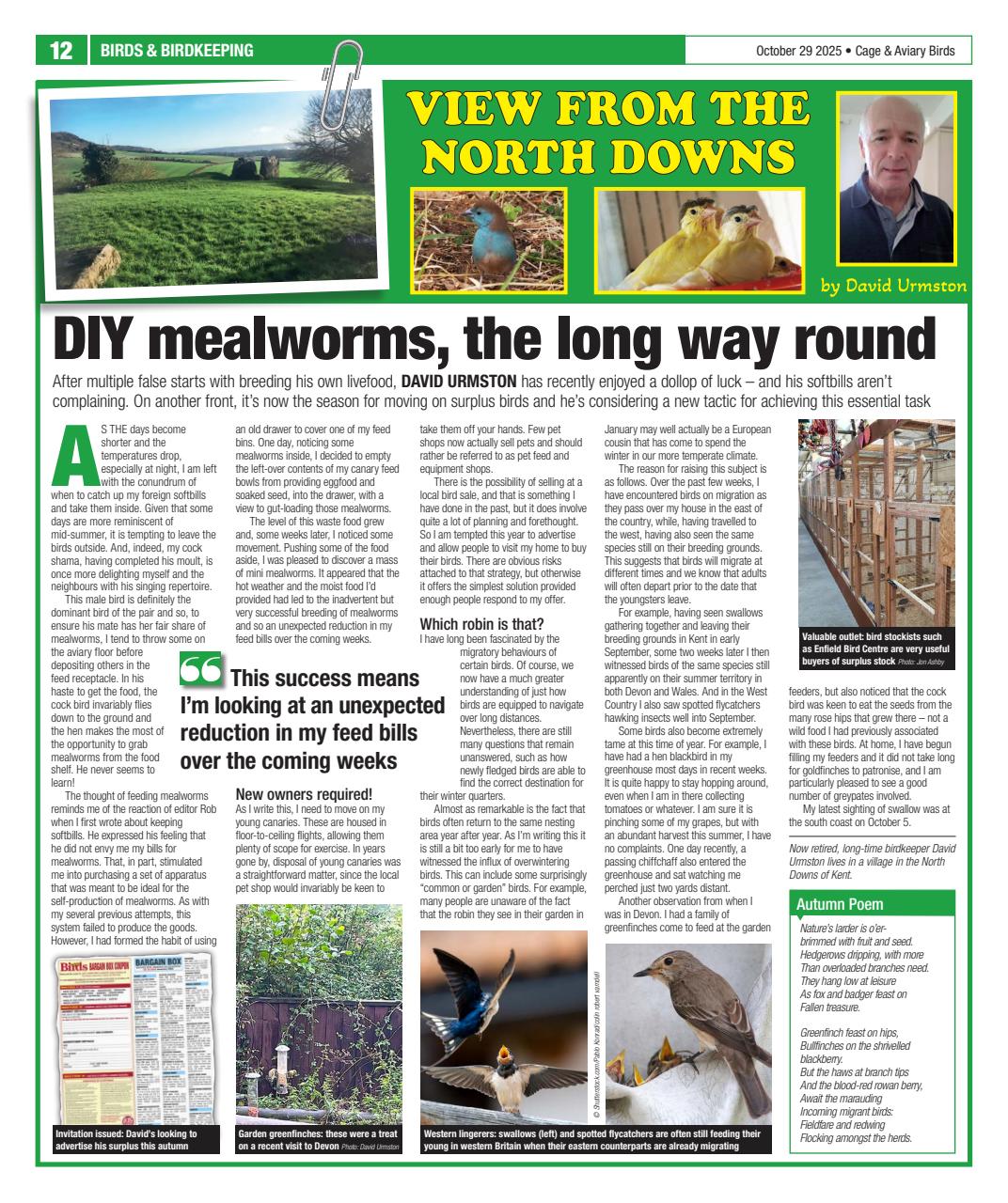 Cage & Aviary Birds Preview Pages