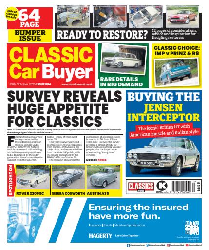 Classic Car Buyer issue 