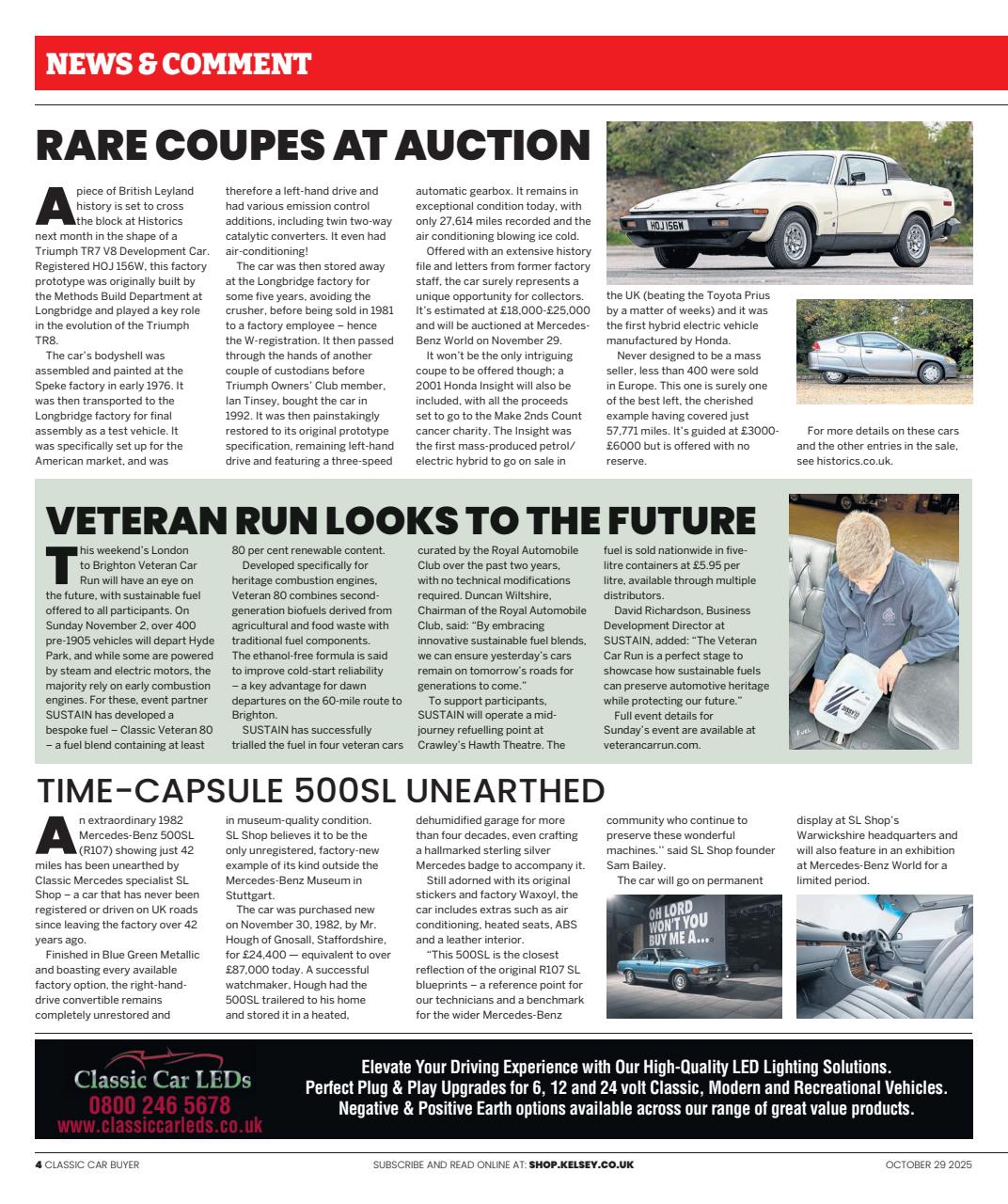 Classic Car Buyer Preview Pages