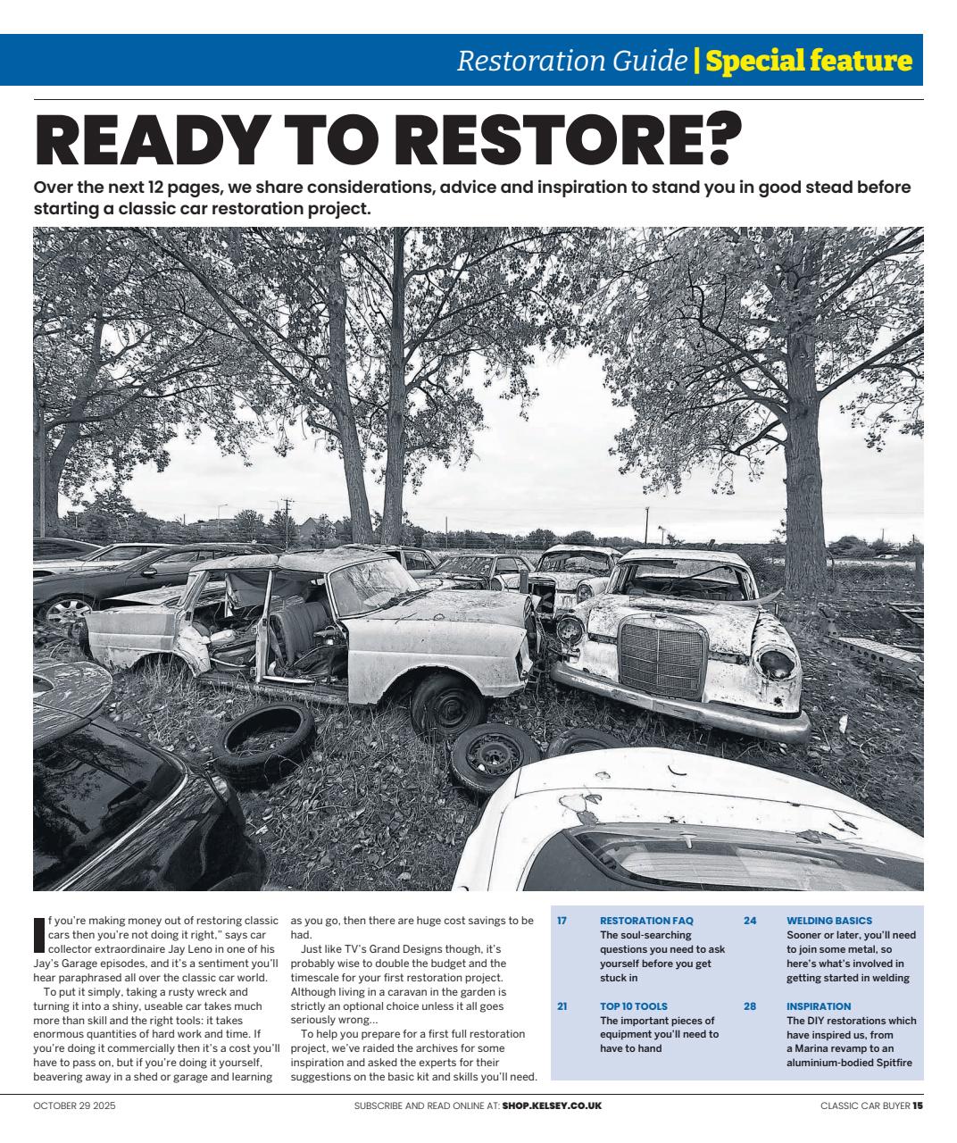 Classic Car Buyer Preview Pages