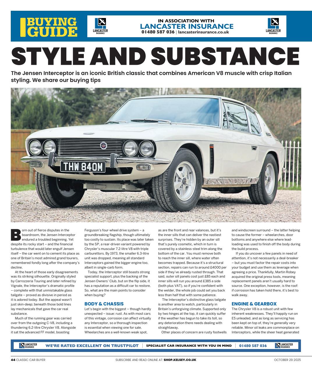Classic Car Buyer Preview Pages