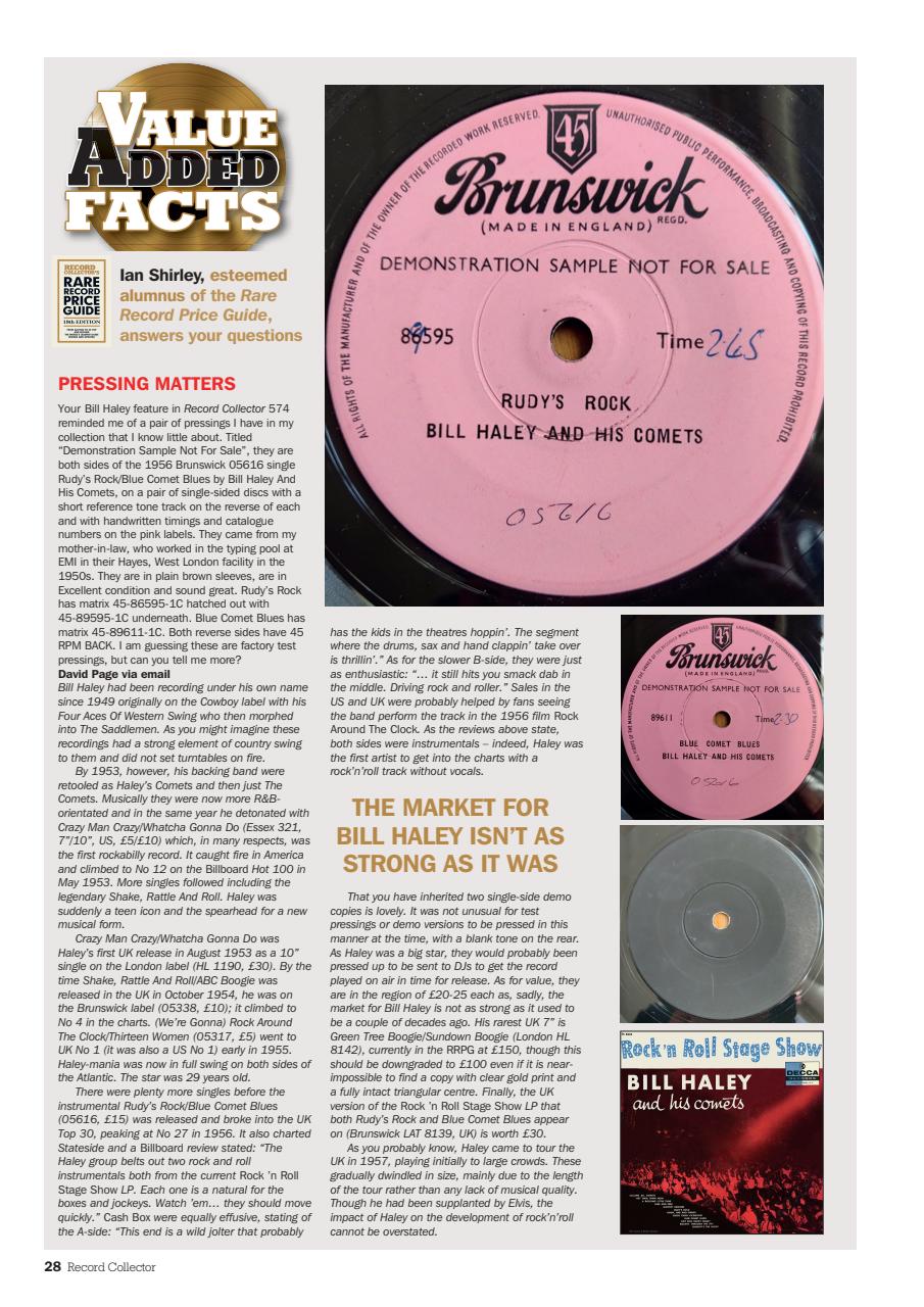 Record Collector Preview Pages