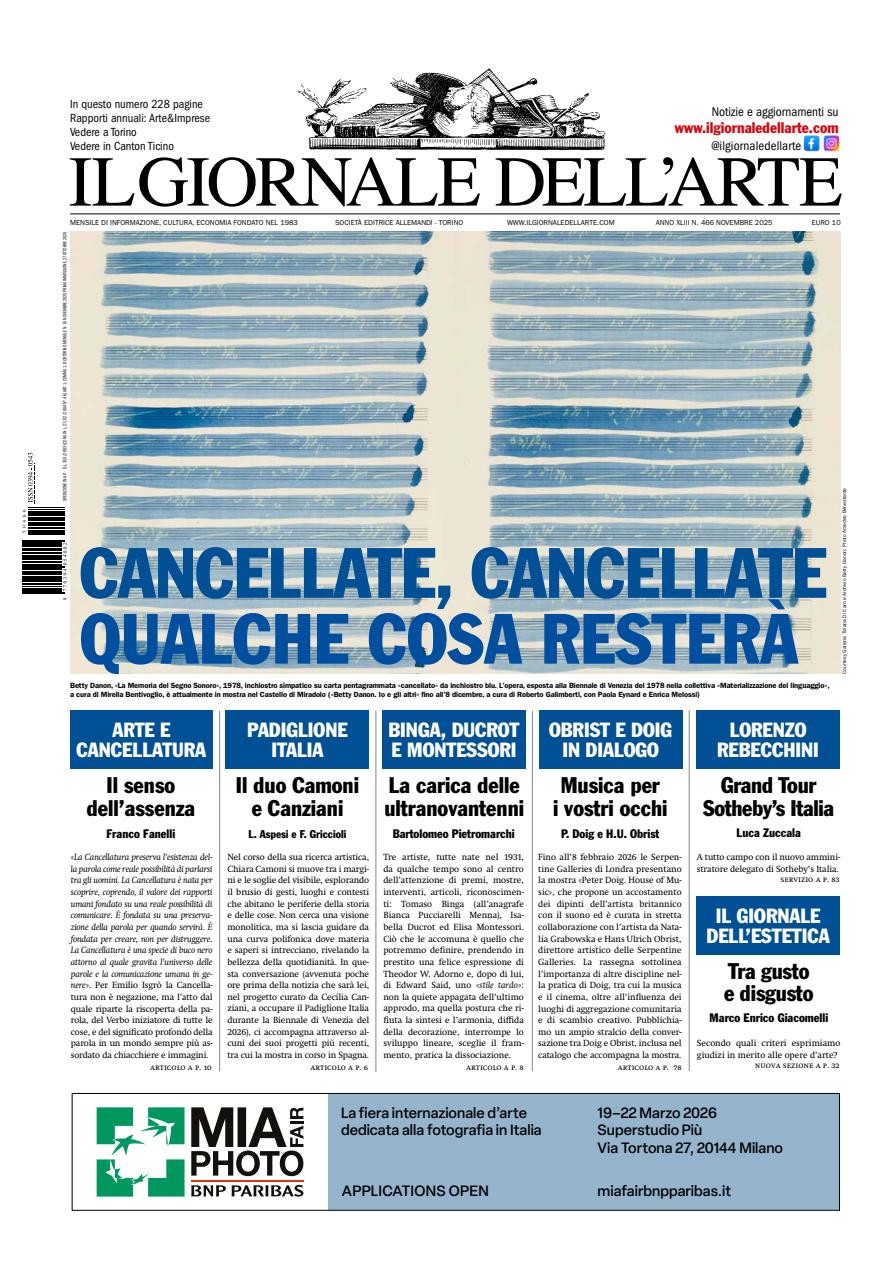 Il Giornale Dell’Arte Preview Pages