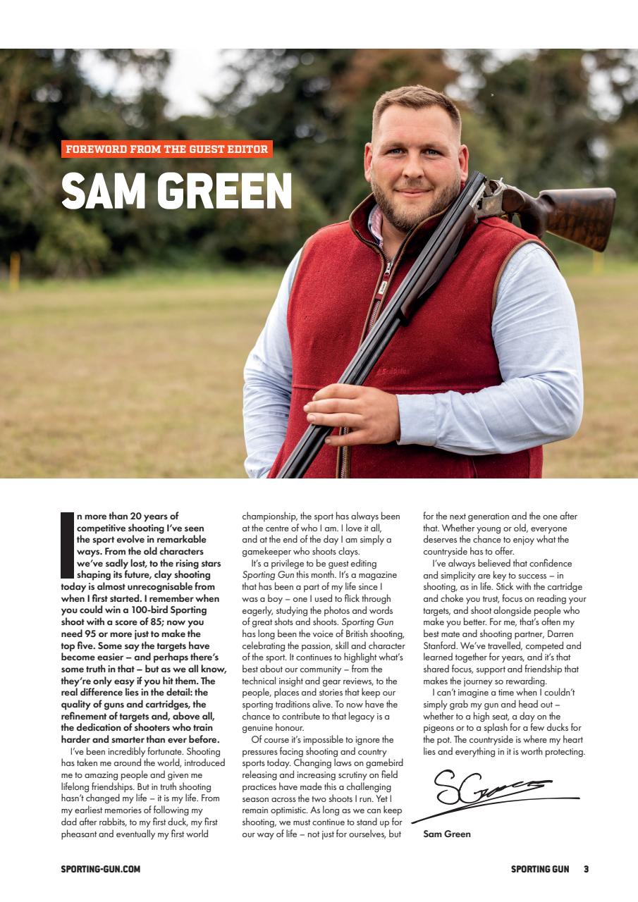 Sporting Gun Preview Pages