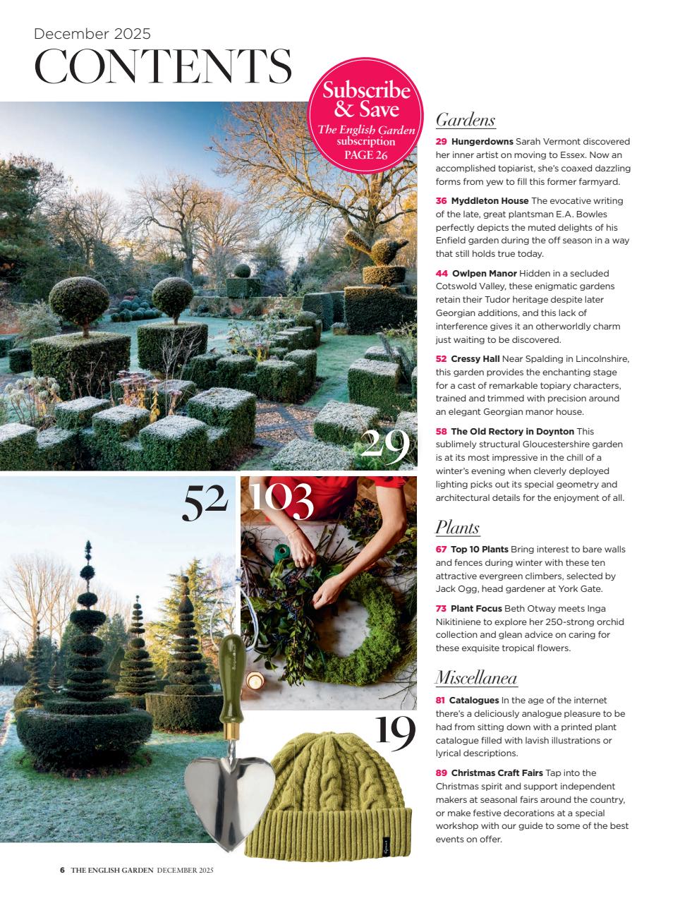 The English Garden Preview Pages