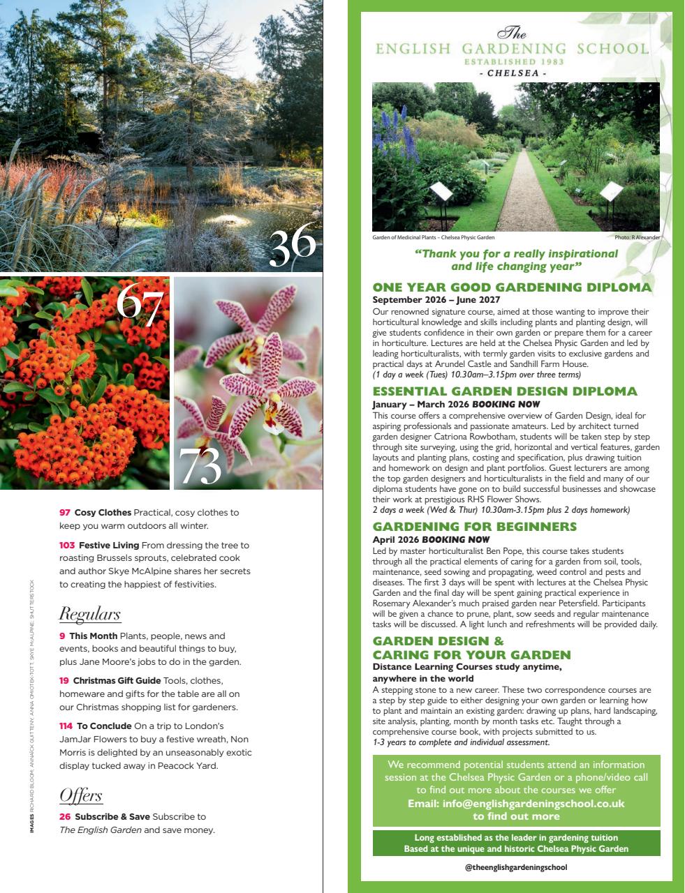 The English Garden Preview Pages