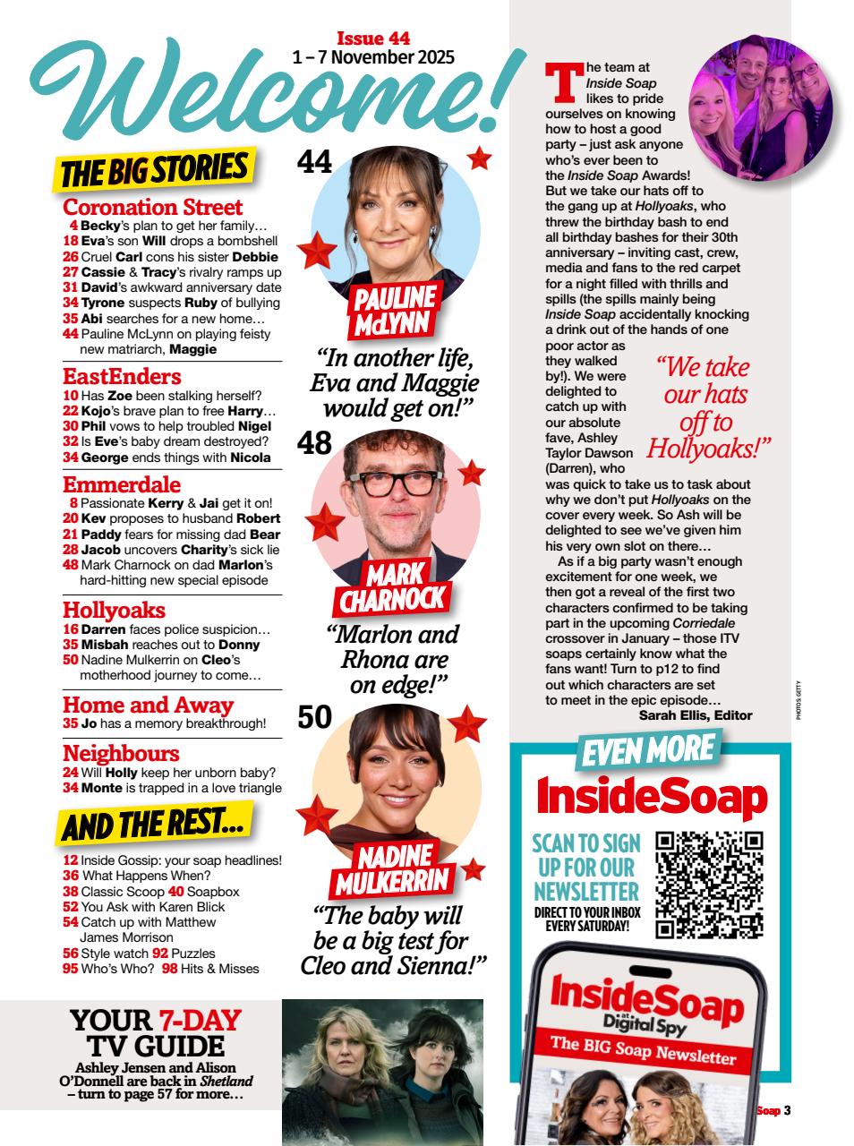Inside Soap Preview Pages