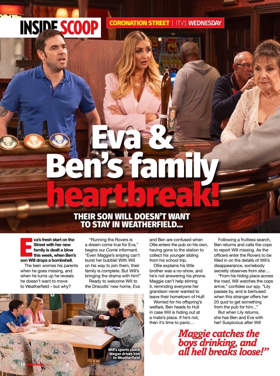 Inside Soap Preview Pages