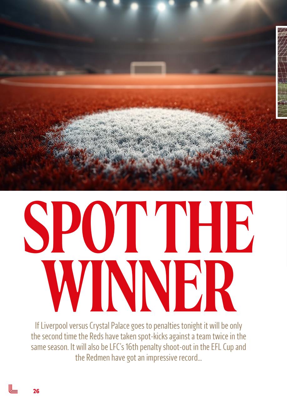 Liverpool FC Programmes Preview Pages