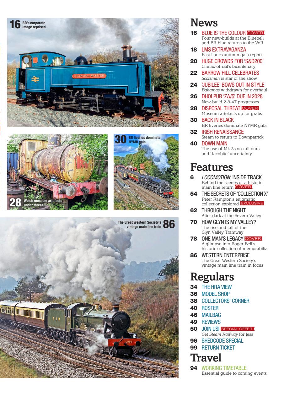 Steam Railway Preview Pages