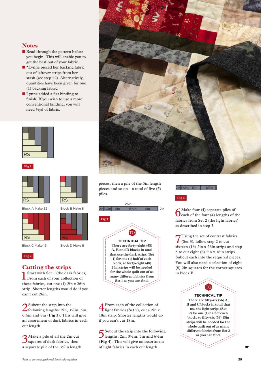 Today’s Quilter Preview Pages
