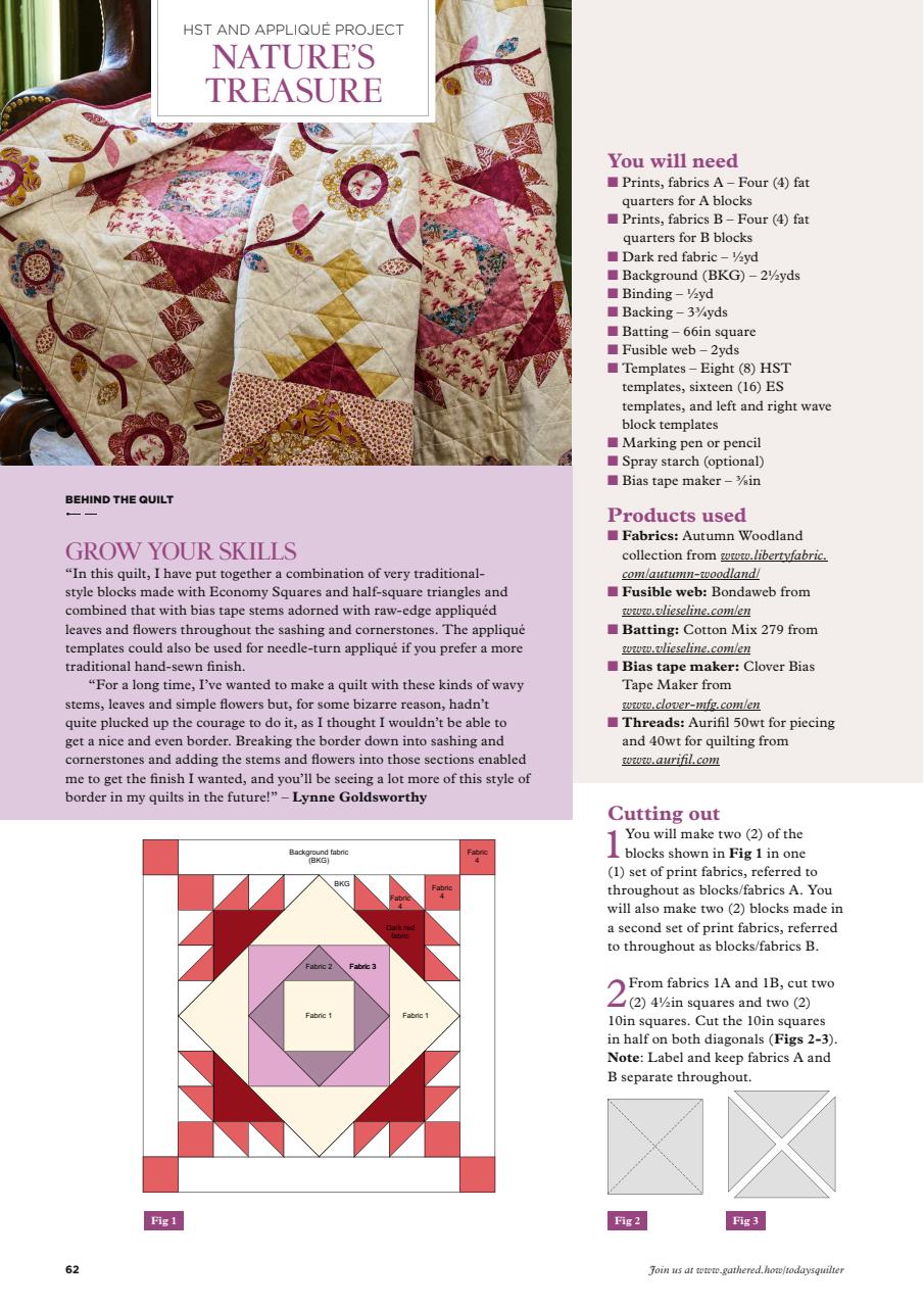 Today’s Quilter Preview Pages