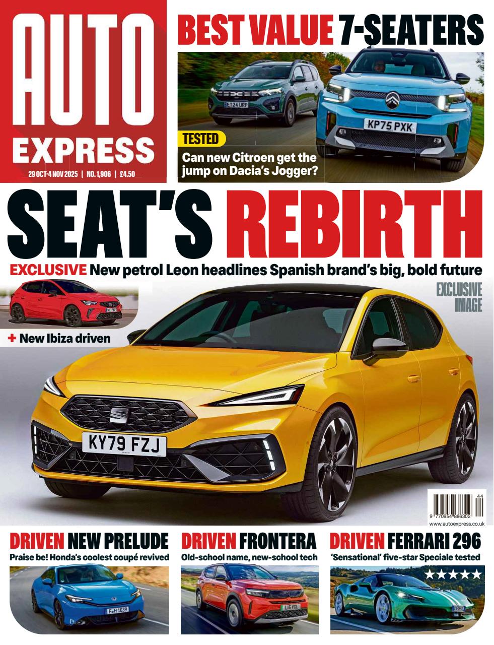 Auto Express Preview Pages