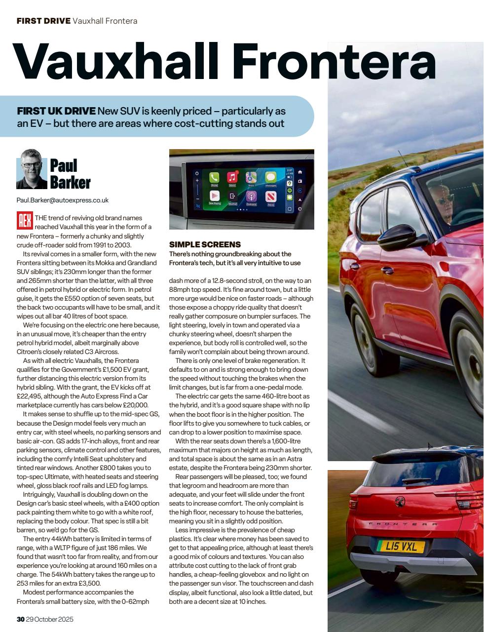 Auto Express Preview Pages