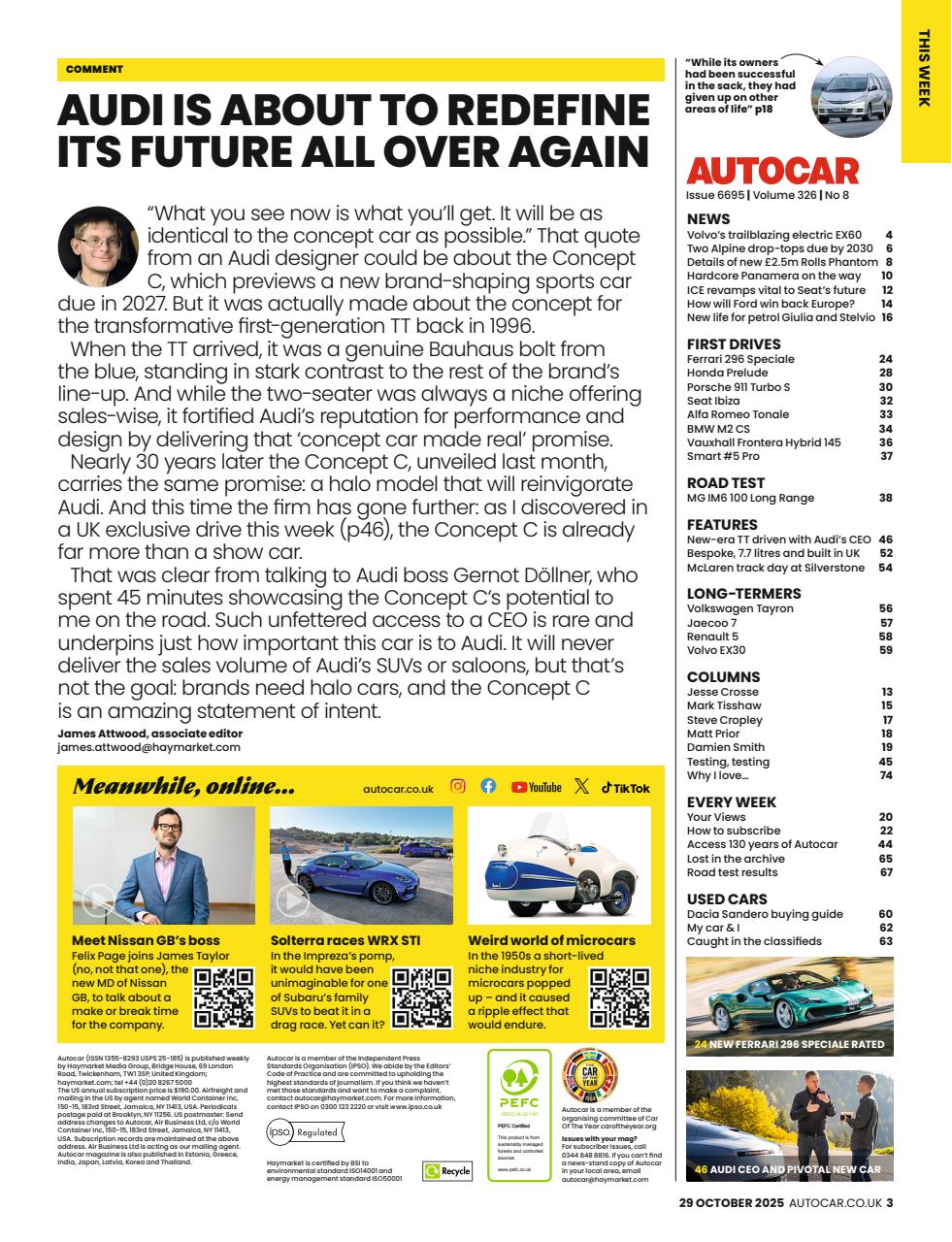 Autocar Preview Pages