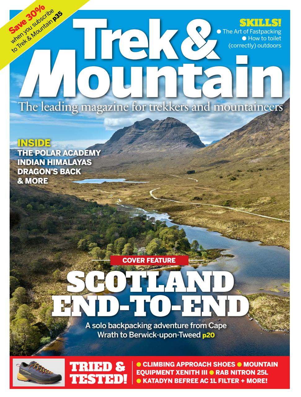 Trek & Mountain Magazine Preview Pages