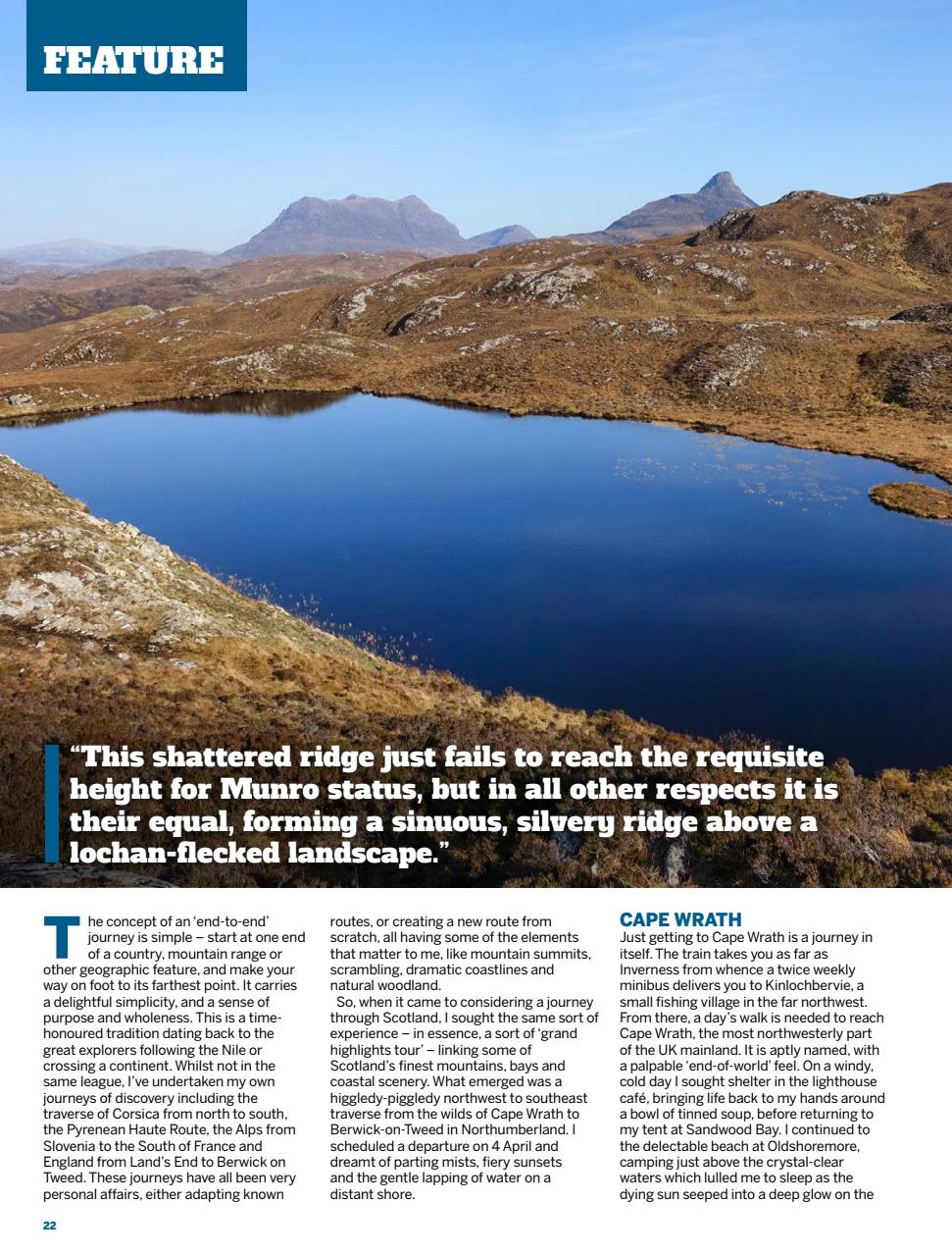 Trek & Mountain Magazine Preview Pages