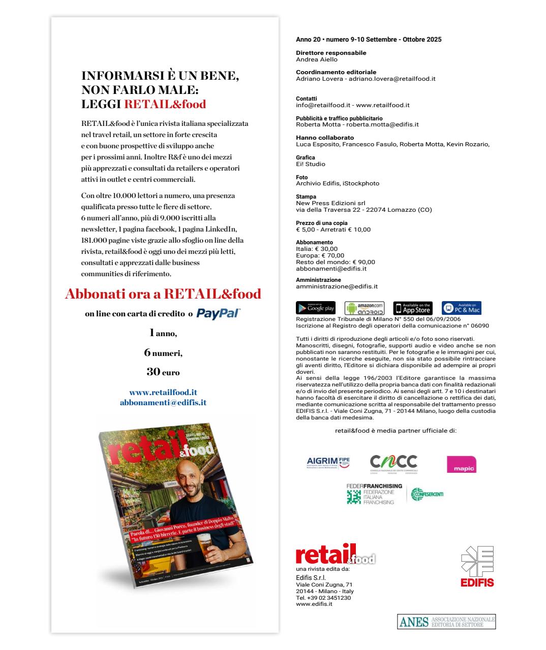 Retail&food Preview Pages