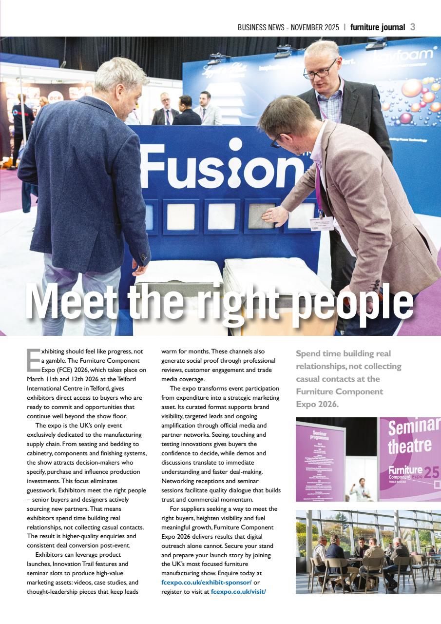 Furniture Journal Magazine Preview Pages