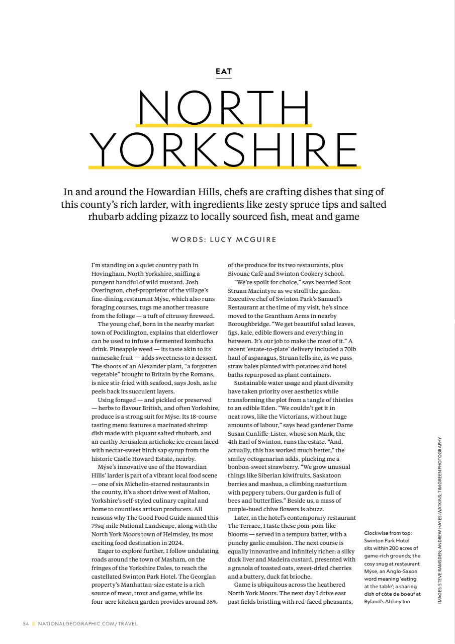 National Geographic Traveller UK Preview Pages