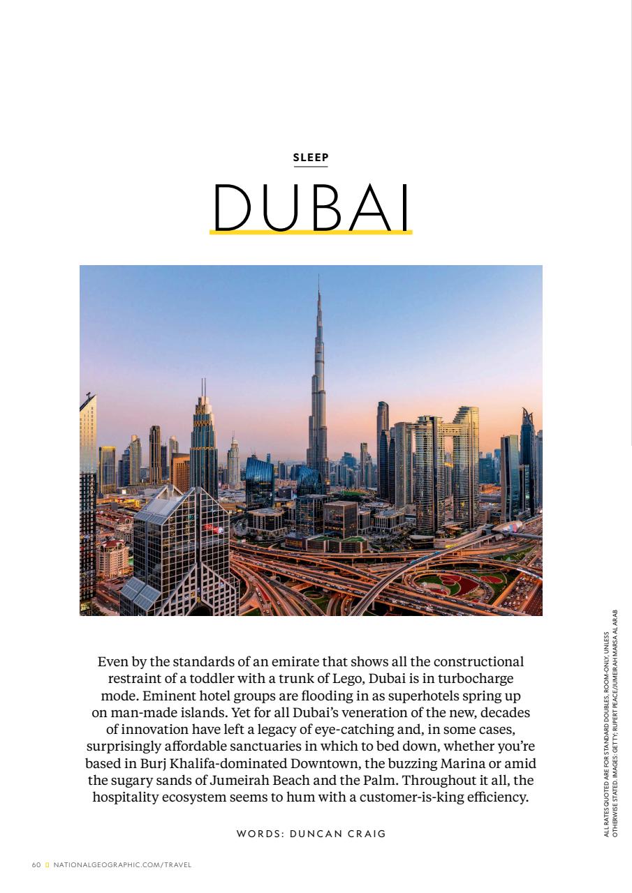 National Geographic Traveller UK Preview Pages