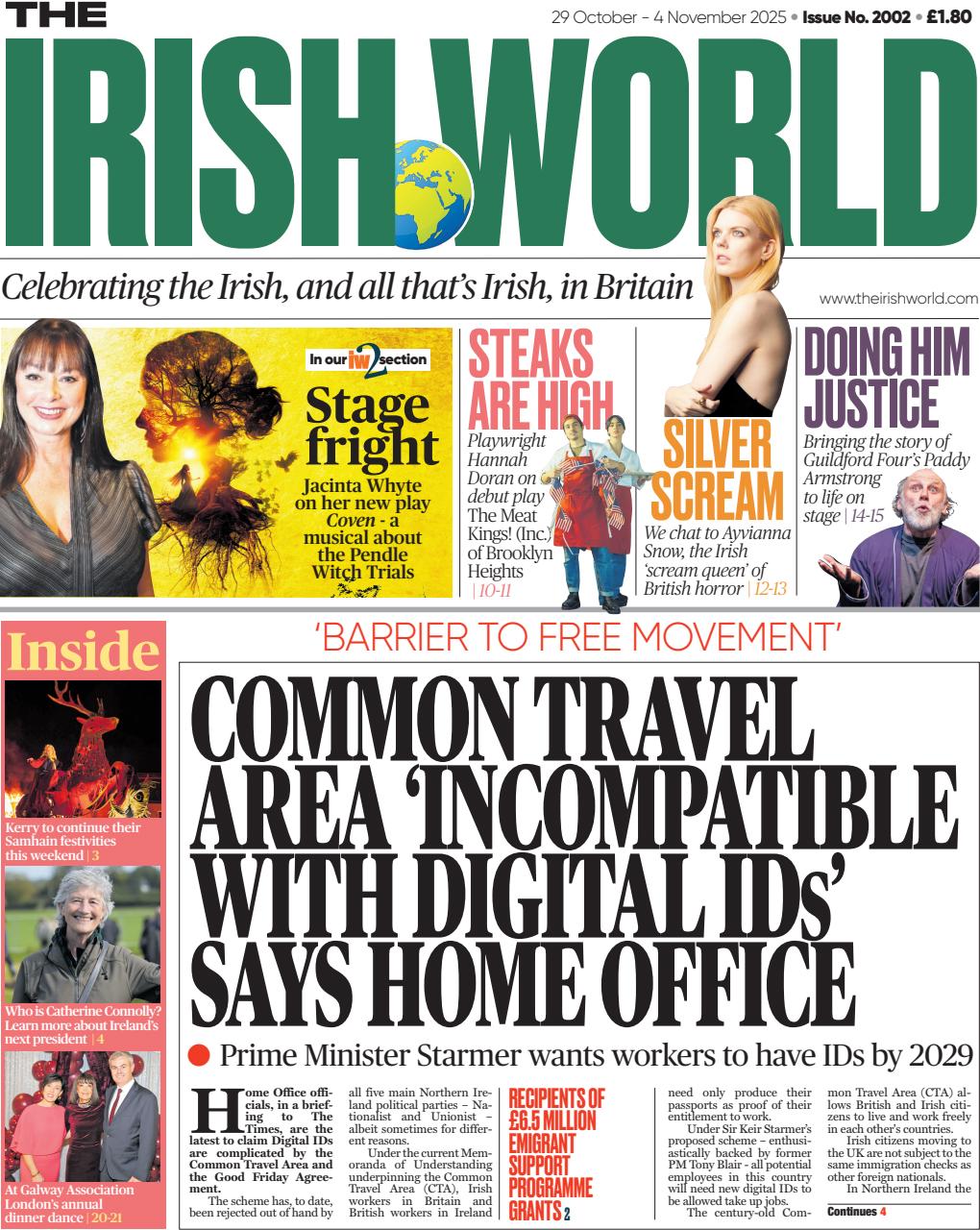 Irish World Preview Pages