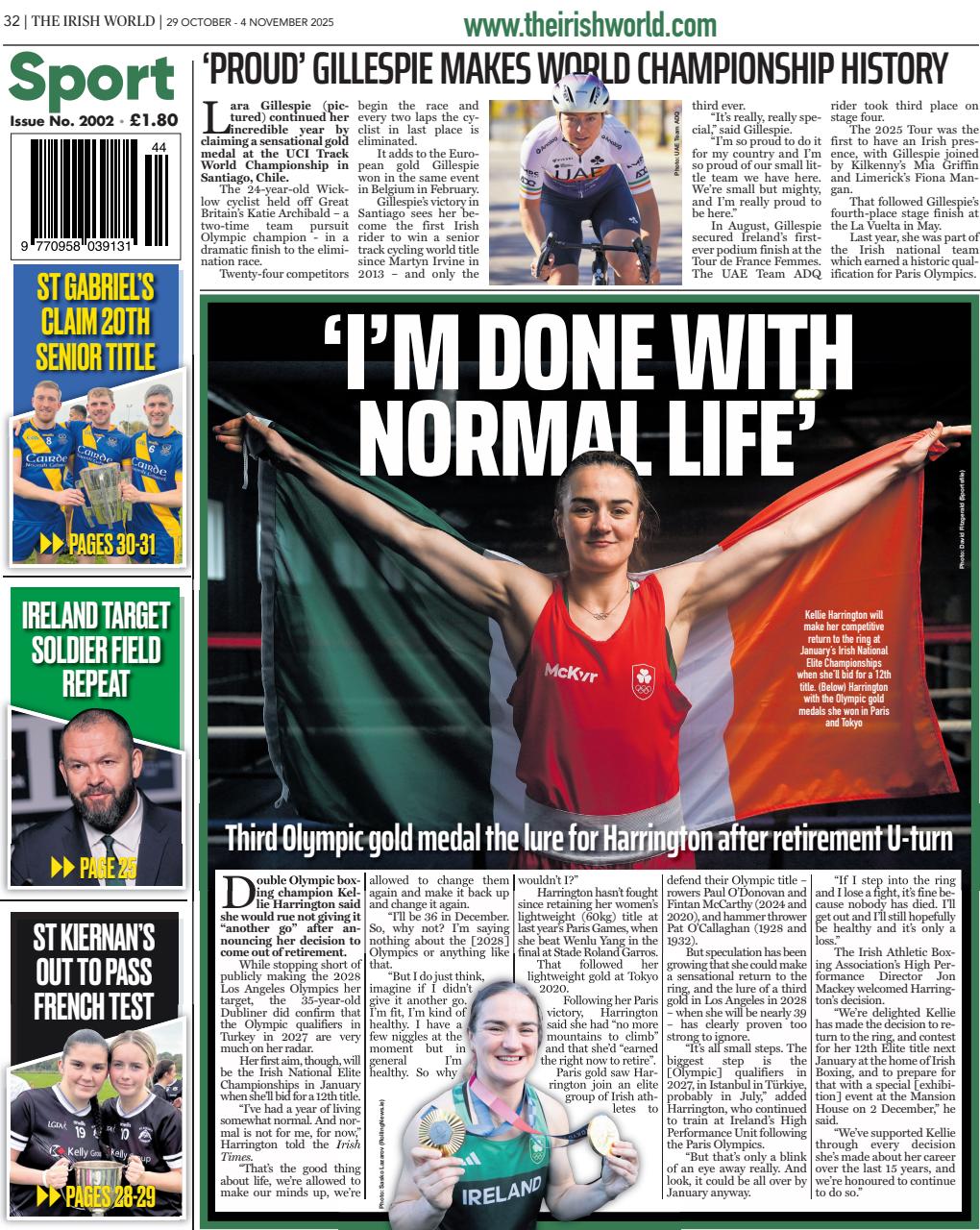 Irish World Preview Pages