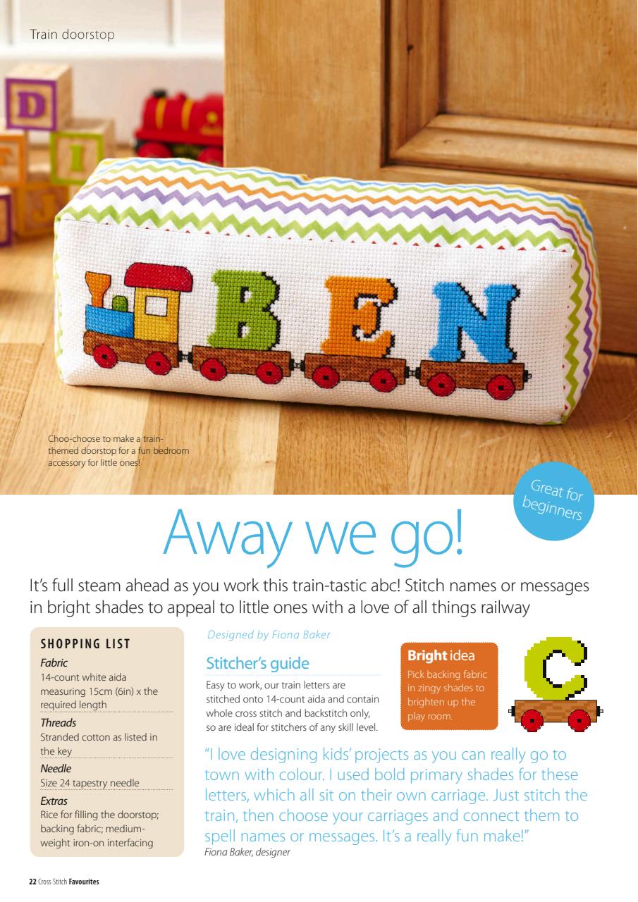 Cross Stitch Favourites Preview Pages