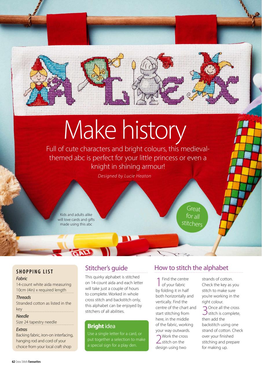 Cross Stitch Favourites Preview Pages