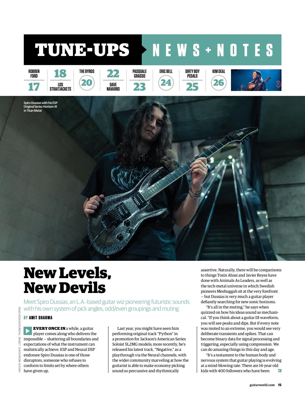 Guitar World Preview Pages