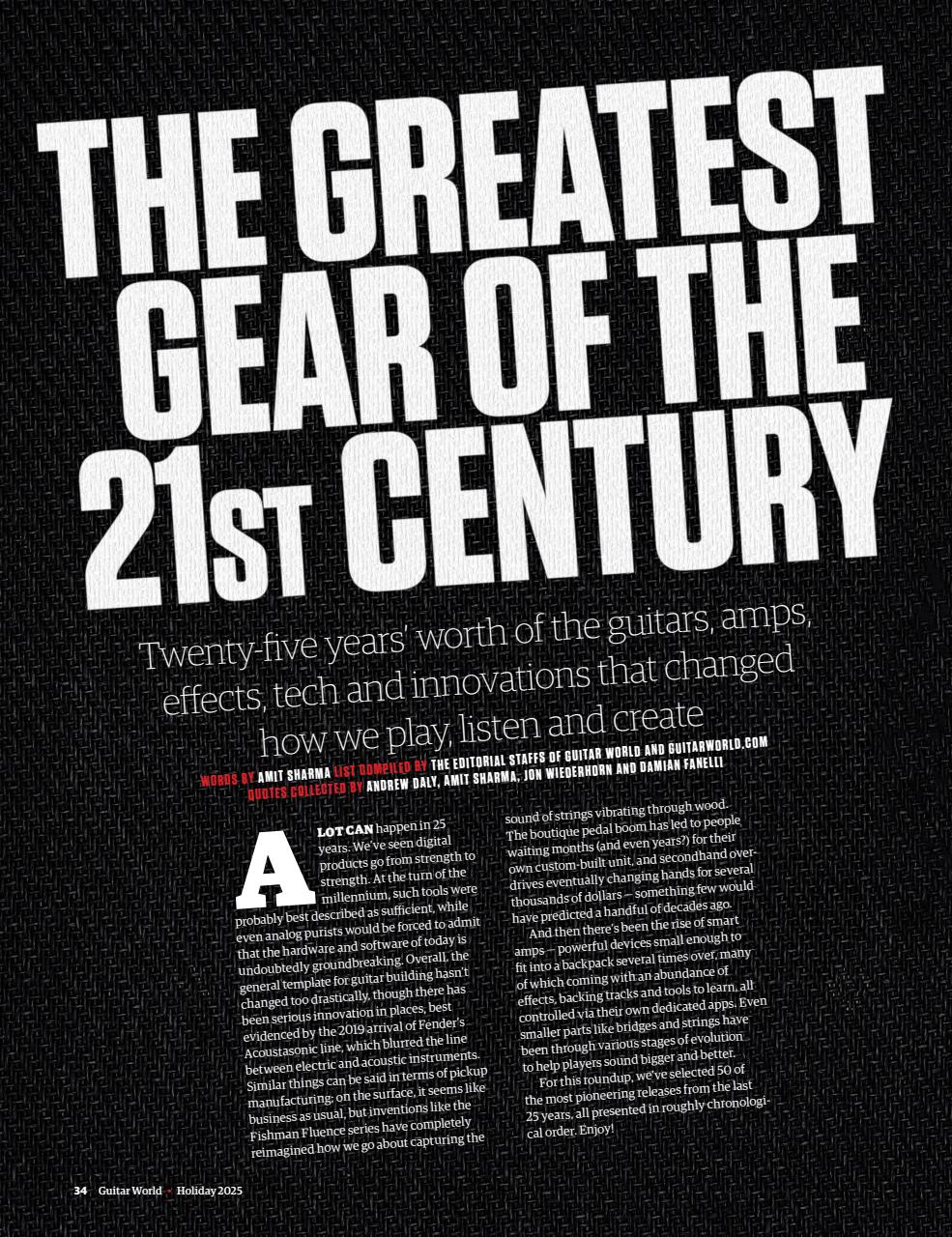 Guitar World Preview Pages