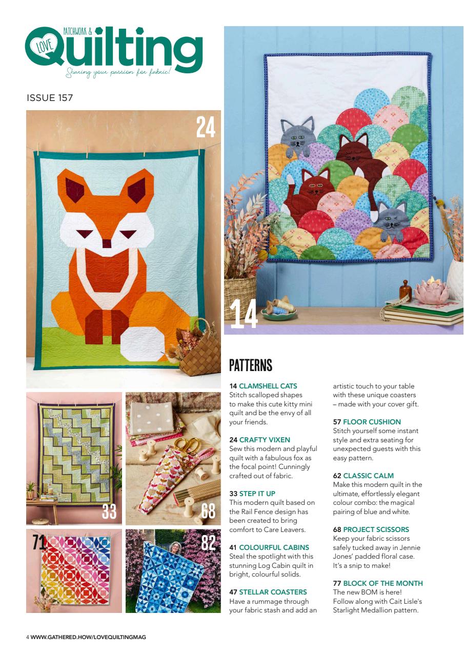 Love Patchwork & Quilting Preview Pages