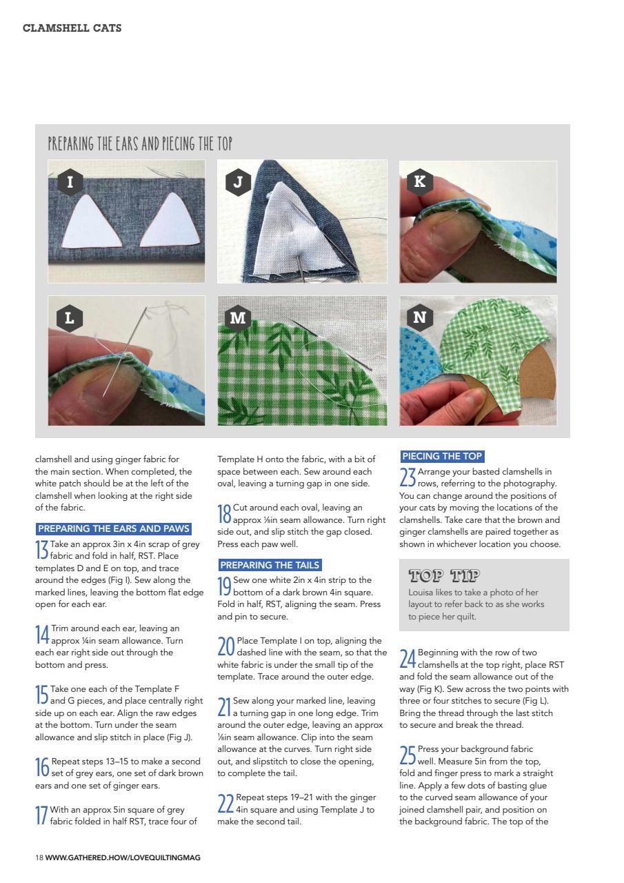 Love Patchwork & Quilting Preview Pages