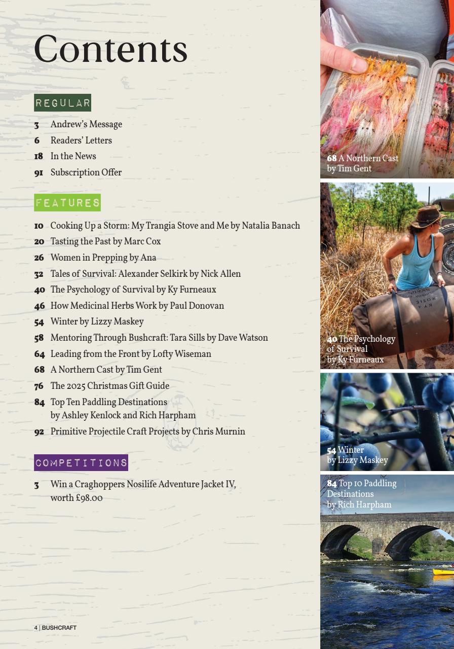 Bushcraft & Survival Skills Magazine Preview Pages