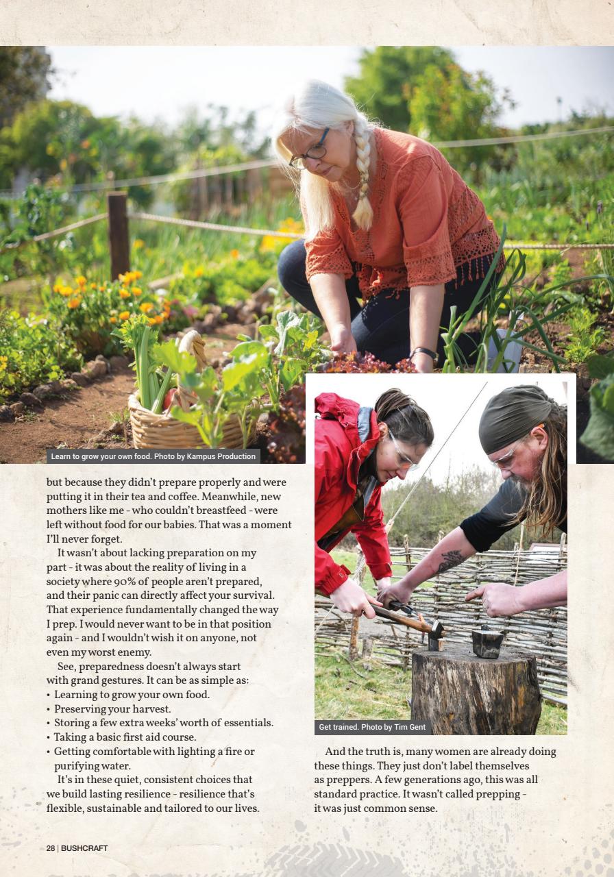 Bushcraft & Survival Skills Magazine Preview Pages