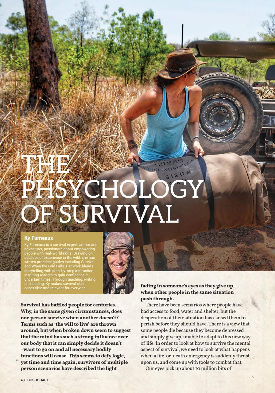 Bushcraft & Survival Skills Magazine Preview Pages