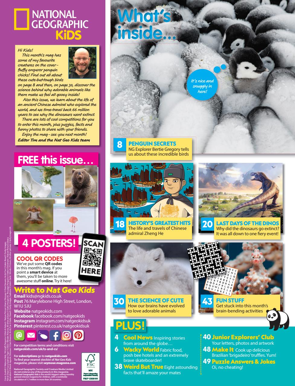 National Geographic Kids Preview Pages