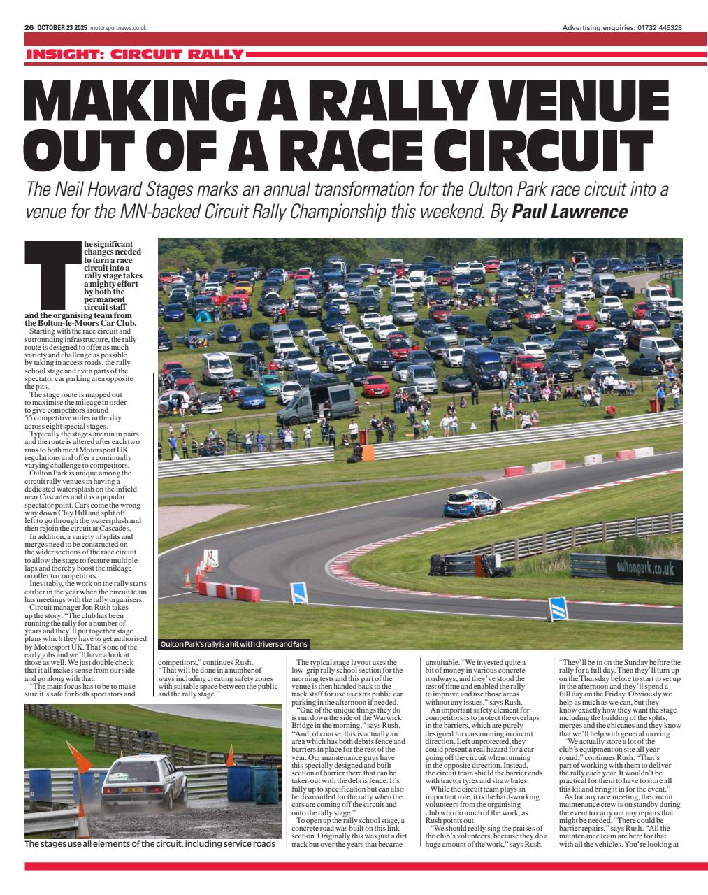 Motorsport News Preview Pages
