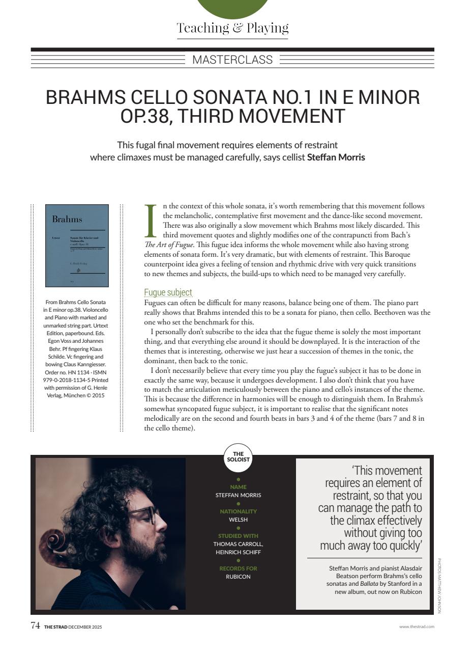 The Strad Preview Pages