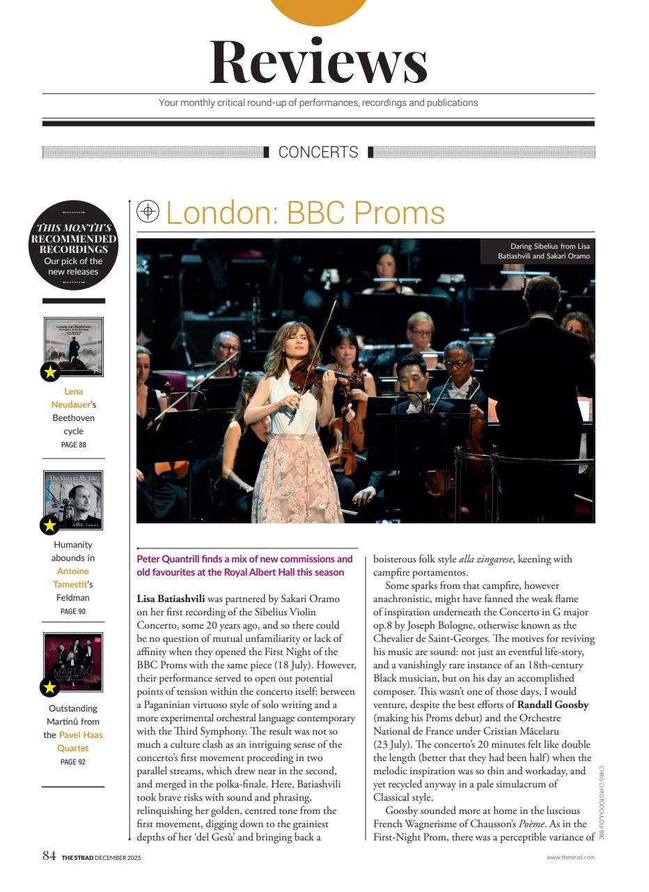 The Strad Preview Pages